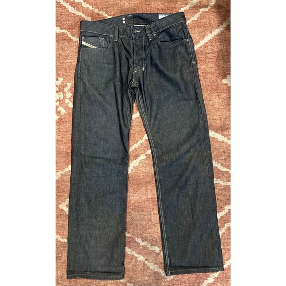 Vintage Diesel Men’s Jeans 33 Faded Black Grey - Picture 2 of 8